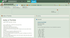 Desktop Screenshot of animecrazed2460.deviantart.com