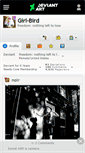 Mobile Screenshot of girl-bird.deviantart.com