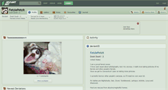 Desktop Screenshot of fetzlepetzit.deviantart.com