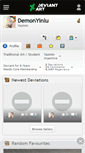 Mobile Screenshot of demonyinlu.deviantart.com