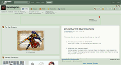 Desktop Screenshot of manamagician.deviantart.com
