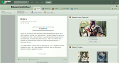 Desktop Screenshot of bishounencollection.deviantart.com