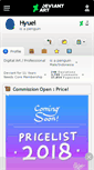 Mobile Screenshot of hyuei.deviantart.com