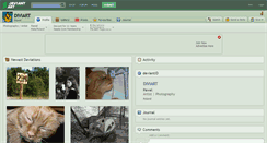 Desktop Screenshot of diviart.deviantart.com