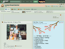 Tablet Screenshot of lovely-dreamcatcher.deviantart.com