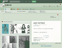 Tablet Screenshot of jangbyung.deviantart.com