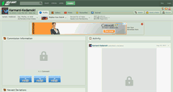 Desktop Screenshot of karmarsi-kedamoki.deviantart.com