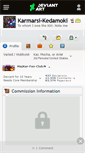 Mobile Screenshot of karmarsi-kedamoki.deviantart.com
