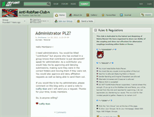 Tablet Screenshot of anti-robrae-club.deviantart.com