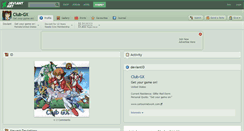 Desktop Screenshot of club-gx.deviantart.com