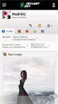 Mobile Screenshot of mud-inc.deviantart.com