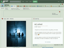 Tablet Screenshot of bertus-.deviantart.com