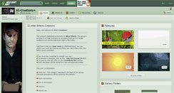 Desktop Screenshot of ae-creations.deviantart.com