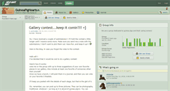Desktop Screenshot of guineapighearts.deviantart.com