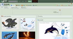Desktop Screenshot of eccocode.deviantart.com