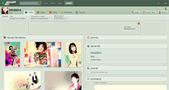 Desktop Screenshot of kimdzin4.deviantart.com