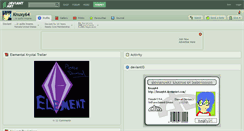 Desktop Screenshot of knuxy64.deviantart.com