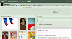 Desktop Screenshot of padmouse.deviantart.com