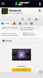 Mobile Screenshot of novacron.deviantart.com