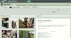 Desktop Screenshot of drawenzzzz.deviantart.com