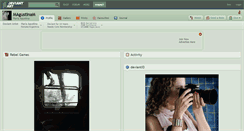 Desktop Screenshot of magustinam.deviantart.com