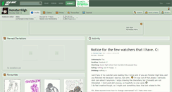 Desktop Screenshot of monsterrhigh.deviantart.com