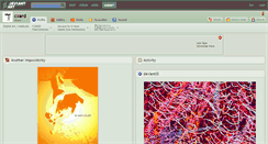 Desktop Screenshot of cxard.deviantart.com