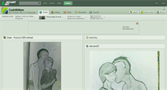 Desktop Screenshot of cushikitten.deviantart.com