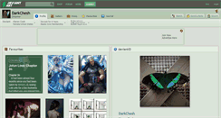 Desktop Screenshot of darkchesh.deviantart.com
