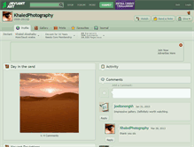 Tablet Screenshot of khaledphotography.deviantart.com