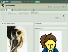 Tablet Screenshot of fallingmonkey.deviantart.com