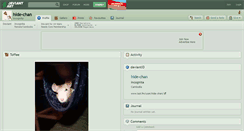 Desktop Screenshot of hide-chan.deviantart.com