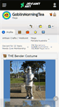 Mobile Screenshot of goblinmorningtea.deviantart.com