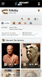 Mobile Screenshot of folkeby.deviantart.com