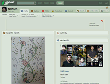 Tablet Screenshot of fatihsen.deviantart.com