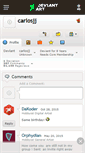 Mobile Screenshot of carlosjj.deviantart.com