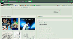 Desktop Screenshot of mewmewcherry.deviantart.com
