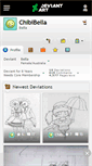 Mobile Screenshot of chibibella.deviantart.com