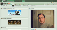 Desktop Screenshot of colonelyeo.deviantart.com