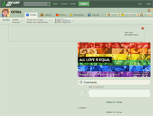 Tablet Screenshot of g0966.deviantart.com
