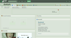 Desktop Screenshot of bloodline08.deviantart.com