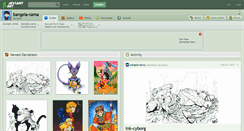 Desktop Screenshot of bangela-sama.deviantart.com