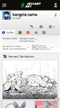 Mobile Screenshot of bangela-sama.deviantart.com