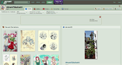Desktop Screenshot of minamitakahashi.deviantart.com