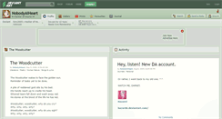 Desktop Screenshot of nobodyaiheart.deviantart.com