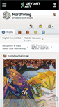 Mobile Screenshot of northwing.deviantart.com