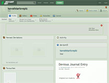 Tablet Screenshot of kawaiistarloveplz.deviantart.com