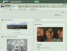 Tablet Screenshot of kemaru.deviantart.com
