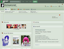 Tablet Screenshot of oschizophreniao.deviantart.com