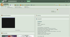 Desktop Screenshot of djdsign.deviantart.com